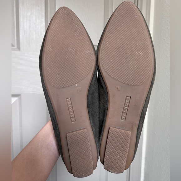 Suede Pointed Toe Flats from Talbots - Picture 2 of 3